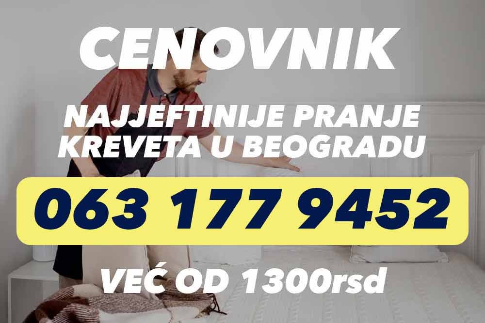 Jeftino pranje kreveta Beograd