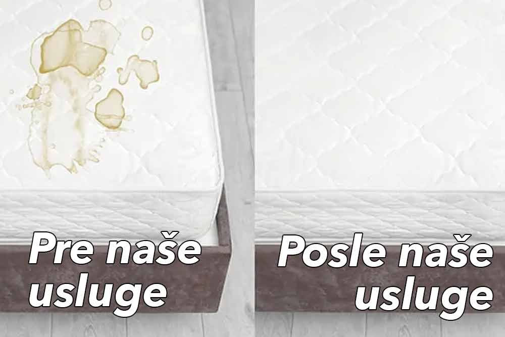 Pre i posle pranja dušeka